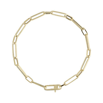 9CT MISCHA PAPERCLIP BRACELET