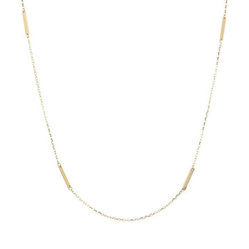 9CT XANTHE BAR NECKLACE