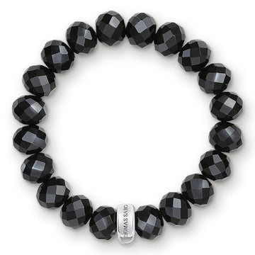 Thomas Sabo Black Obsidian Charm Bracelet