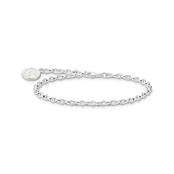 THOMAS SABO Charm Bracelet with Cold Enamel Silver