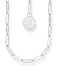 THOMAS SABO Member Charm Necklace with Charmista Disc Silver