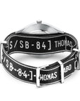 Thomas Sabo Watch Band Urban CODE TS NATO, Black