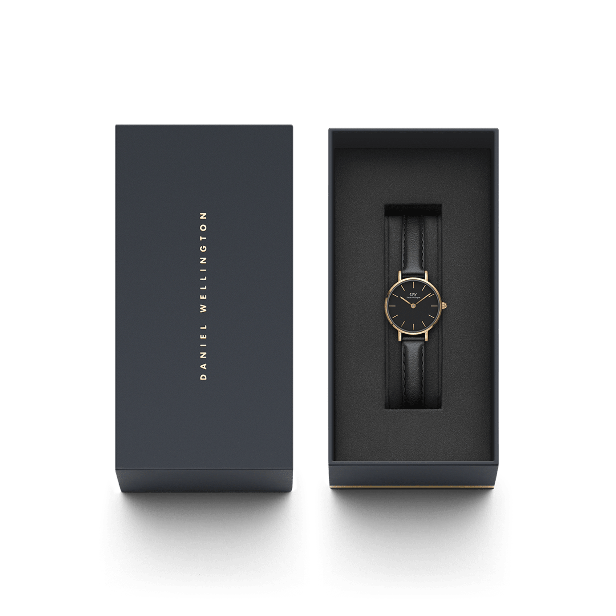 Daniel Wellington Petite 24 Sheffield Rose Gold &amp; Black Watch