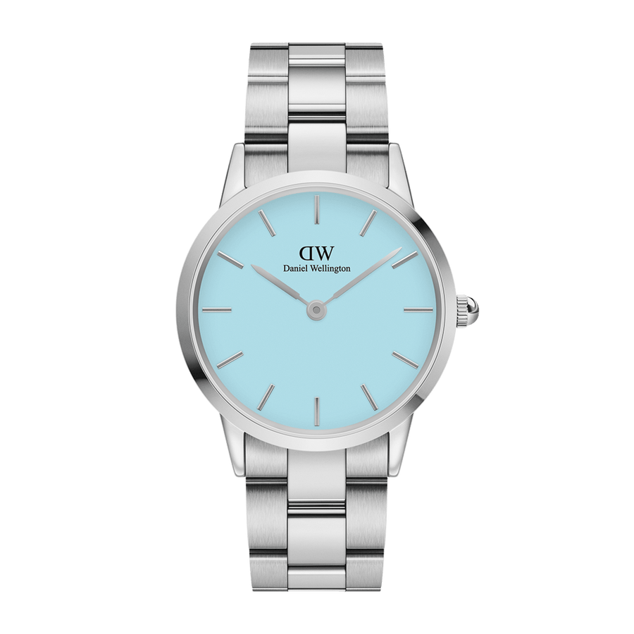 Daniel Wellington Iconic Link 28 Silver Capri Watch