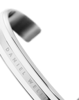 Daniel Wellington Emalie Bracelet Satin White Silver Medium