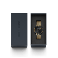 Daniel Wellington Classic 40 Evergold Gold & Onyx Watch