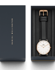 Daniel Wellington Classic 40 Sheffield Rose Gold & White Watch