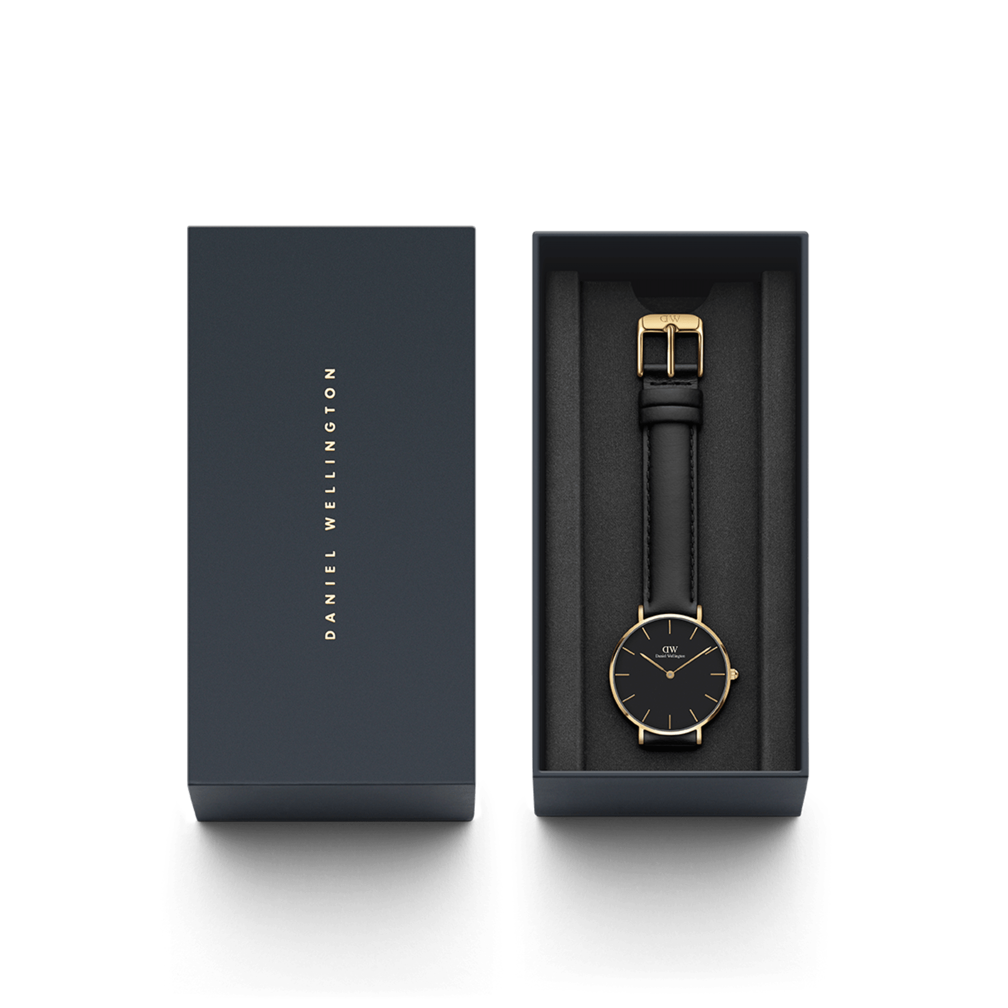 Daniel Wellington Petite 32 Sheffield Gold &amp; Black Watch