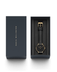 Daniel Wellington Petite 32 Sheffield Gold & Black Watch