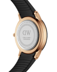 Daniel Wellington Iconic Motion 40 Rose Gold & Black Watch