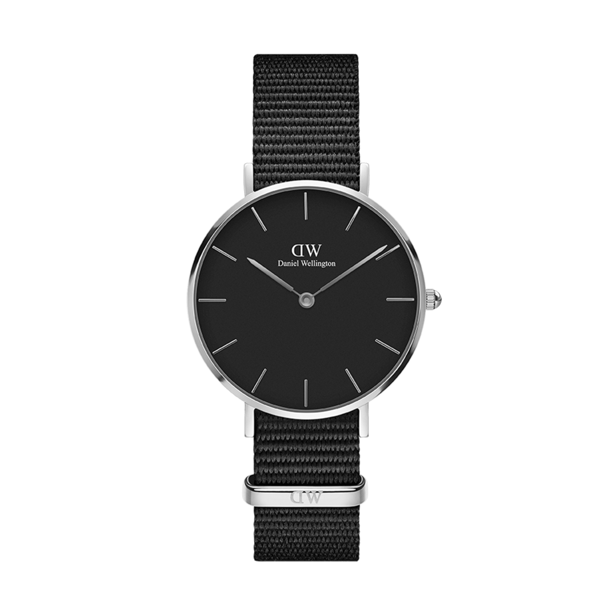 Daniel Wellington Petite 32 Cornwall Silver &amp; Black Watch