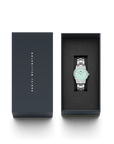 Daniel Wellington Iconic Link 28 Silver & Mint Watch