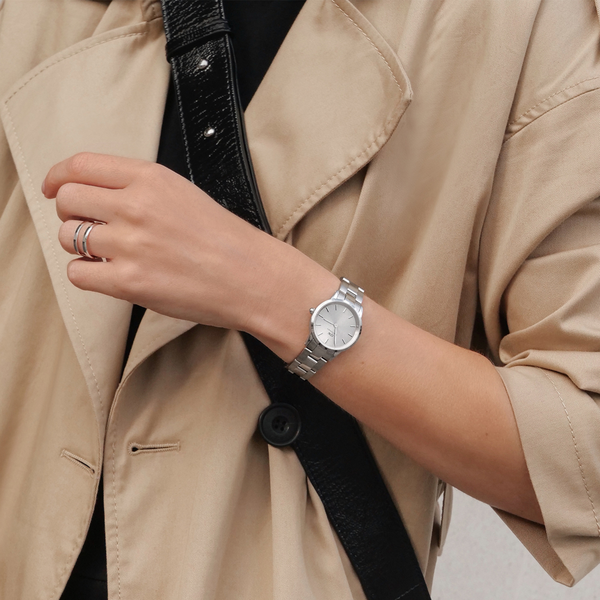 Daniel Wellington Iconic Link Unitone 28 Silver Watch