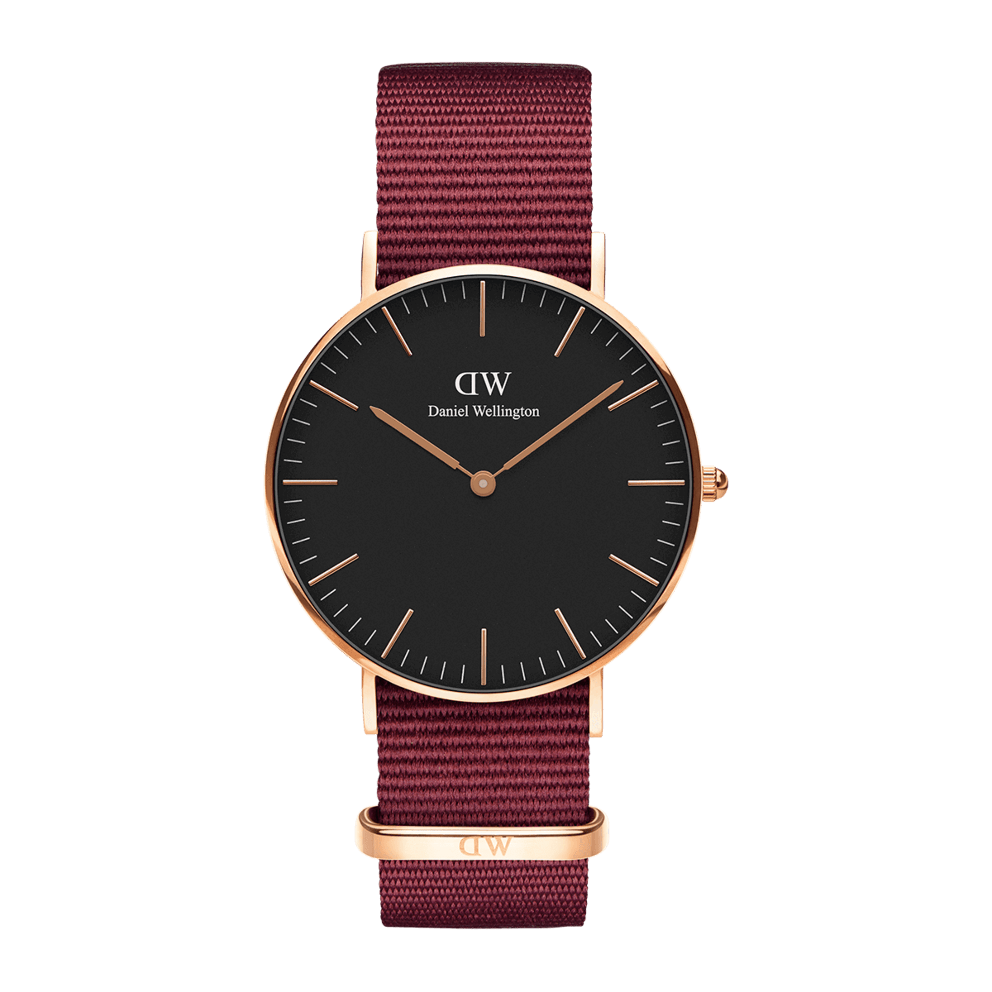 Daniel Wellington Classic 40 Roselyn Rose Gold &amp; Black Watch