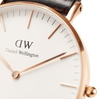 Daniel Wellington Classic 36 Dover Rose Gold & White Watch