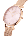 Daniel Wellington Petite 28 Melrose Rose Gold Mother of Pearl Watch