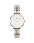 Daniel Wellington Petite Lumine 28 5-Link Gold & Silver White Watch