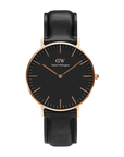 Daniel Wellington Classic 40 Sheffield Rose Gold & Black Watch