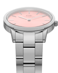 Daniel Wellington Iconic Link 28 Silver & Blush Watch