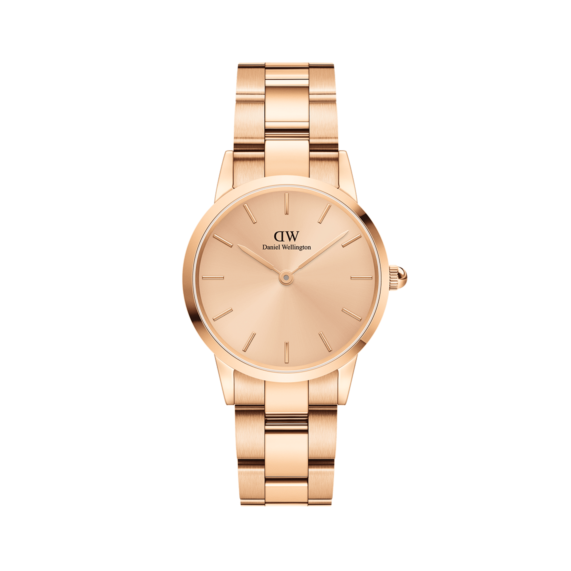 Daniel Wellington Iconic Link Unitone 28 Rose Gold Watch