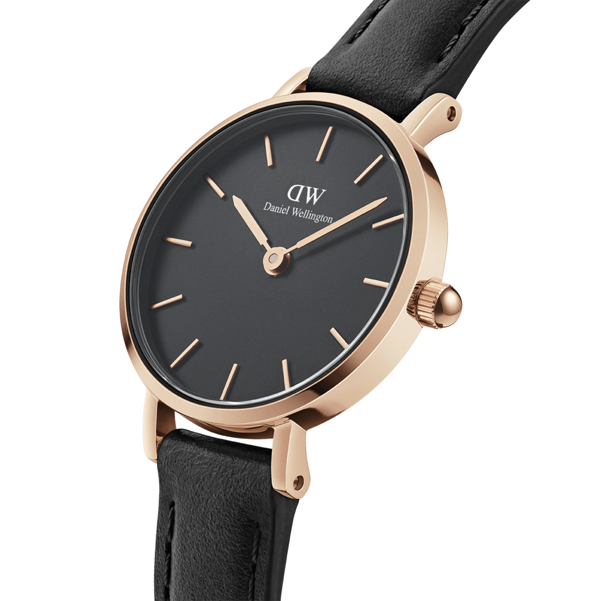 Daniel Wellington Petite 24 Sheffield Rose Gold &amp; Black Watch