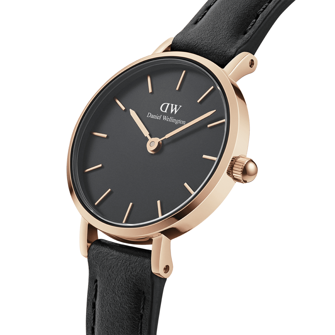 Daniel Wellington Petite 24 Sheffield Rose Gold & Black Watch