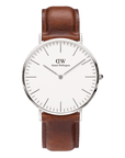 Daniel Wellington Classic 40 St Mawes Silver & White Watch