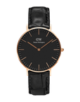 Daniel Wellington Classic 40 Reading Rose Gold & Black Watch