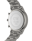 Daniel Wellington Iconic Chronograph 42 Link Anthracite-Grey Sunray Watch