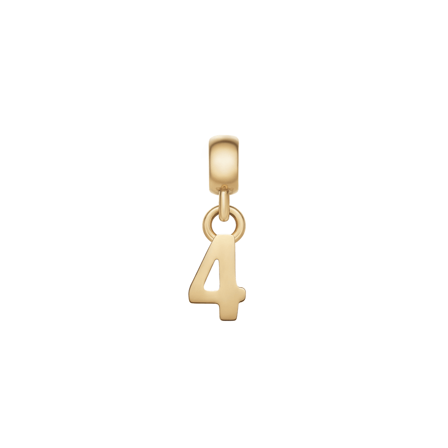 Daniel Wellington Number Charm Gold