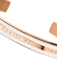 Daniel Wellington Emalie Bracelet Satin White Rose Gold Medium