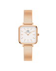 Daniel Wellington Quadro Studio 22x22 Rose Gold & White Watch