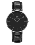 Daniel Wellington Classic 40 Reading Silver & Black Watch