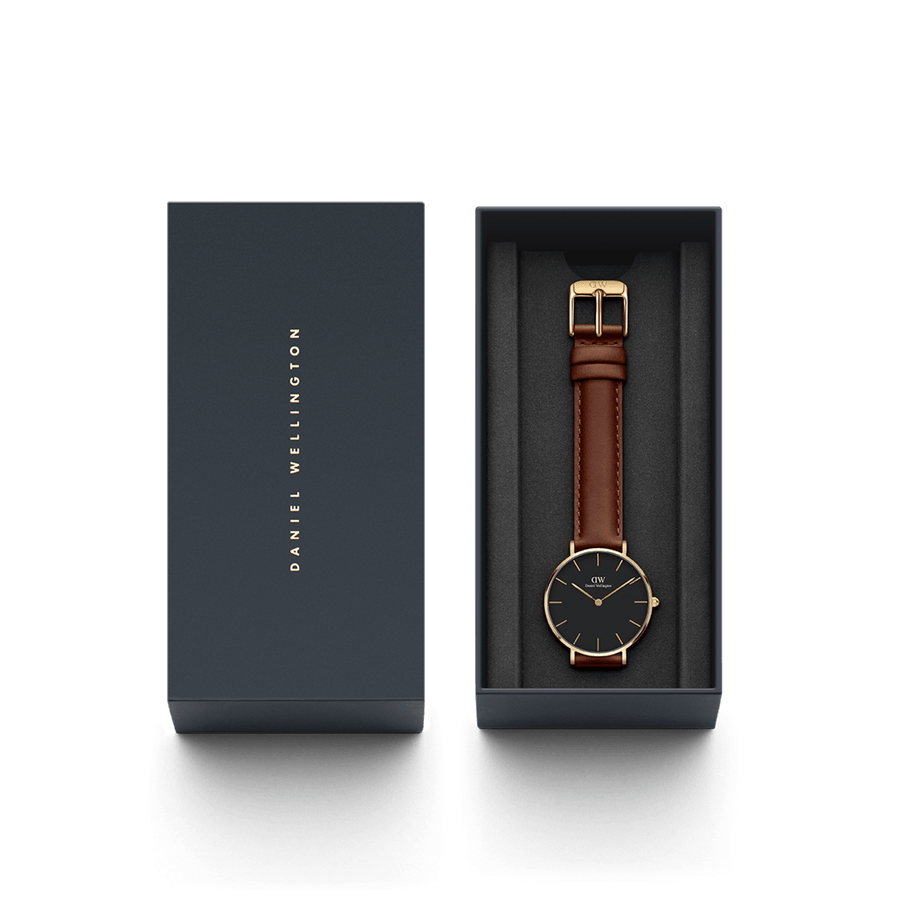 Daniel Wellington Petite 32 St Mawes Gold & White Watch