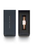 Daniel Wellington Quadro 20X26 Pressed Melrose Rose Gold Mother of Pearl Watch