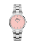 Daniel Wellington Iconic Link 28 Silver & Blush Watch