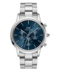 Daniel Wellington Iconic Chronograph 42 Link Silver Arctic Sunray Watch