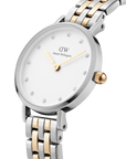 Daniel Wellington Petite Lumine 28 5-Link Gold & Silver White Watch