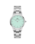 Daniel Wellington Iconic Link 28 Silver & Mint Watch