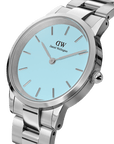 Daniel Wellington Iconic Link 28 Silver Capri Watch