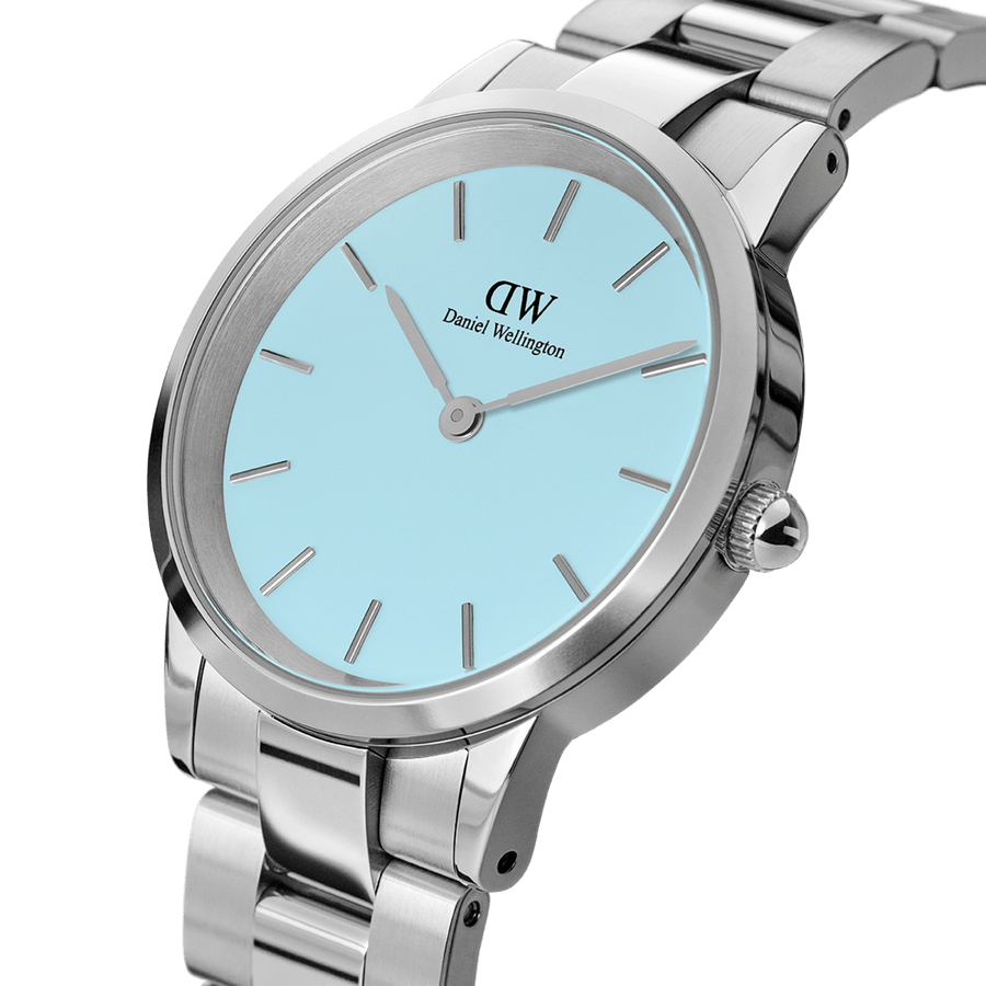 Daniel Wellington Iconic Link 28 Silver Capri Watch