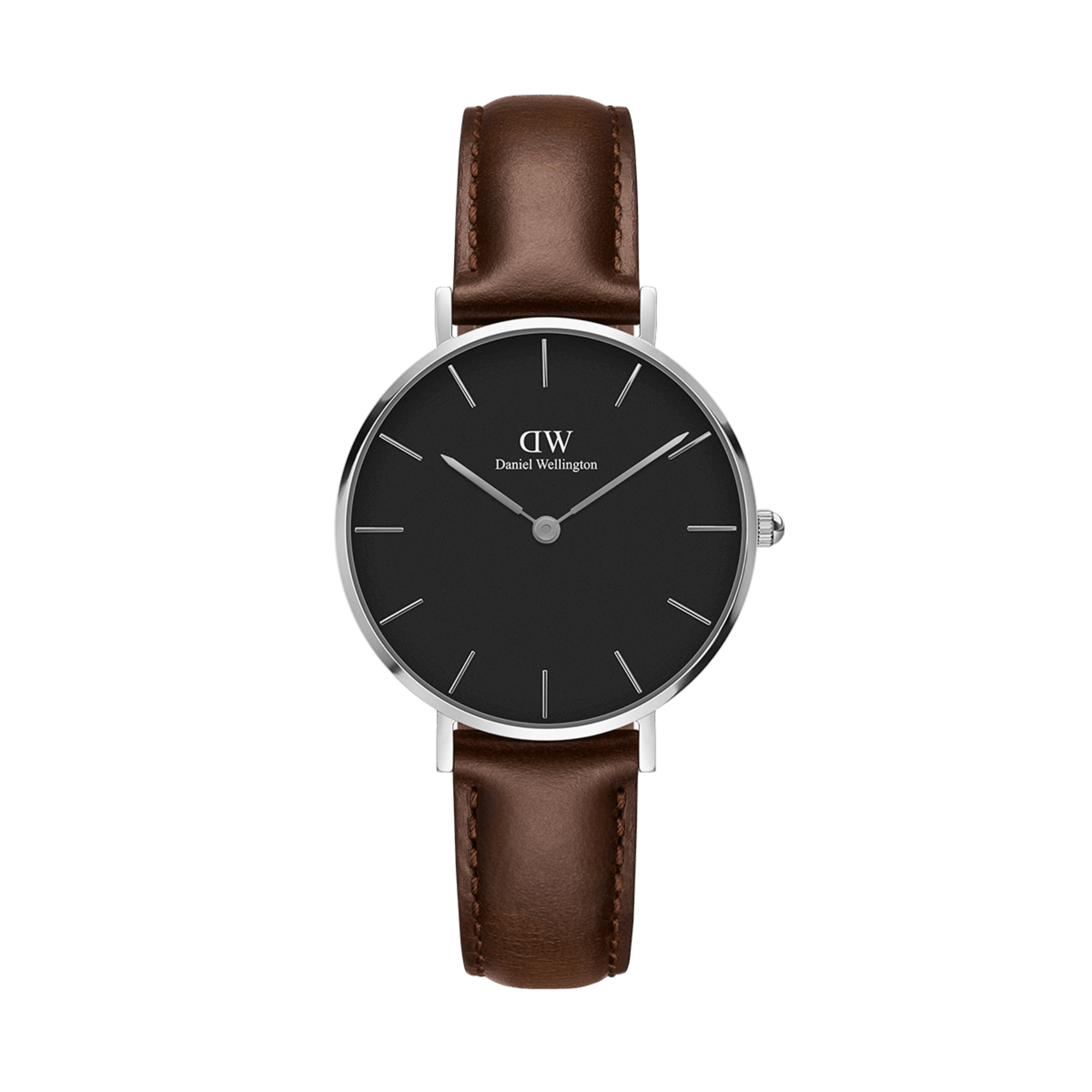 Daniel Wellington Petite 32 Bristol Silver &amp; Black Watch