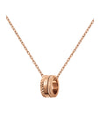 Daniel Wellington Elevation Necklace Rose Gold