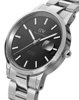 Daniel Wellington Iconic Link Automatic 40 Silver & Black Watch