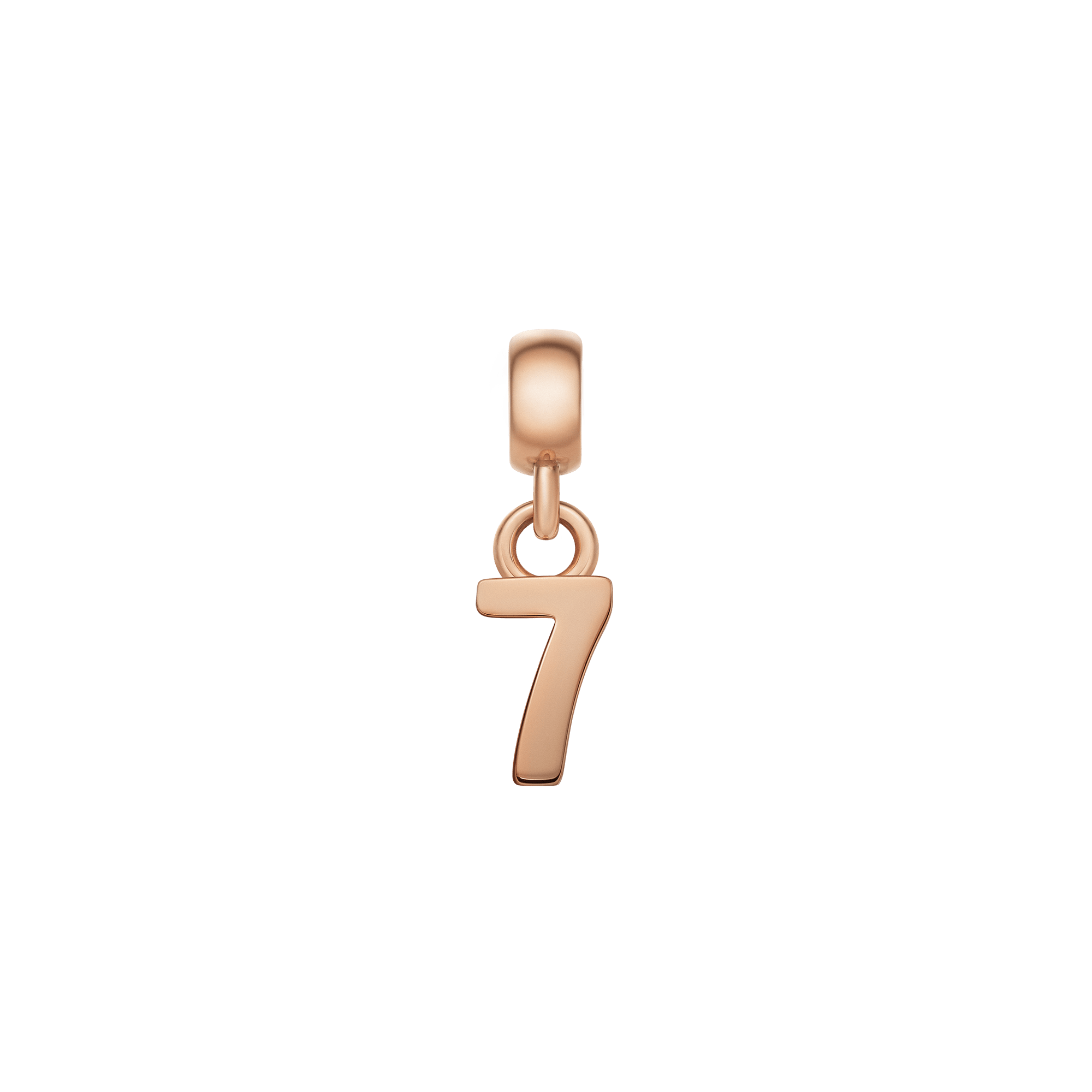Daniel Wellington Number Charm Rose Gold