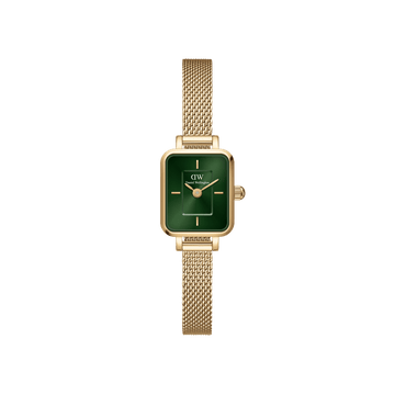 Daniel Wellington Quadro Mini Evergold Emerald Watch