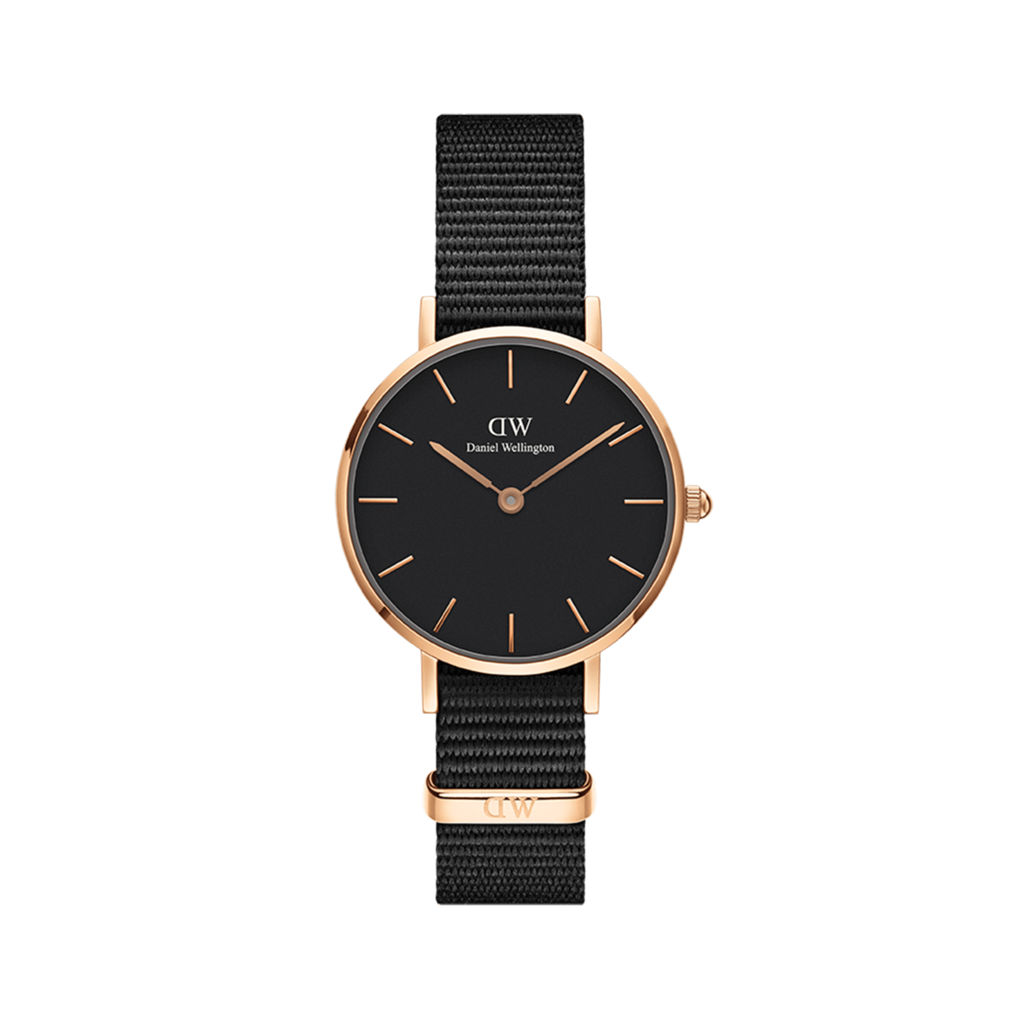 Daniel Wellington Petite 32 Cornwall Rose Gold &amp; Black Watch