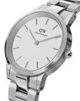 Daniel Wellington Iconic Link 36 Silver & White Watch