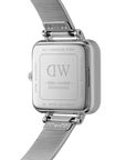 Daniel Wellington Quadro Studio 22x22 Silver & Black Watch