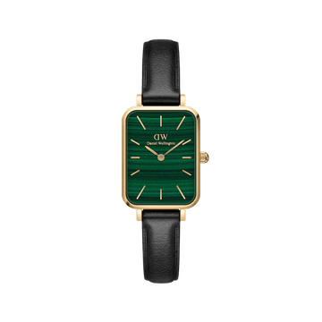 Daniel Wellington Quadro 20X26 Pressed Sheffield Gold & Green Watch